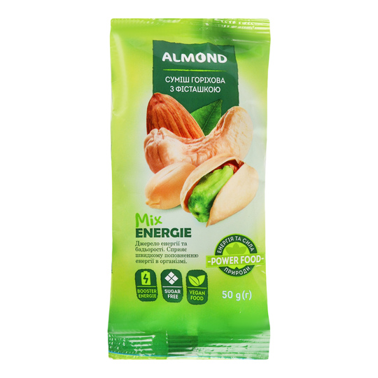 Суміш горіхова energie Almond м/у 50г