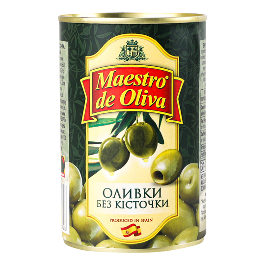 Оливки Maestro de Ol.б/к 300мл
