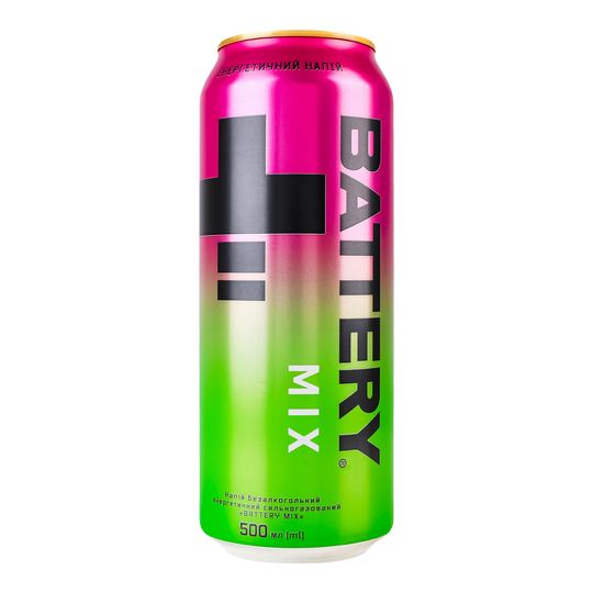 Напій енерг.Battery Mix 0,5л з/б