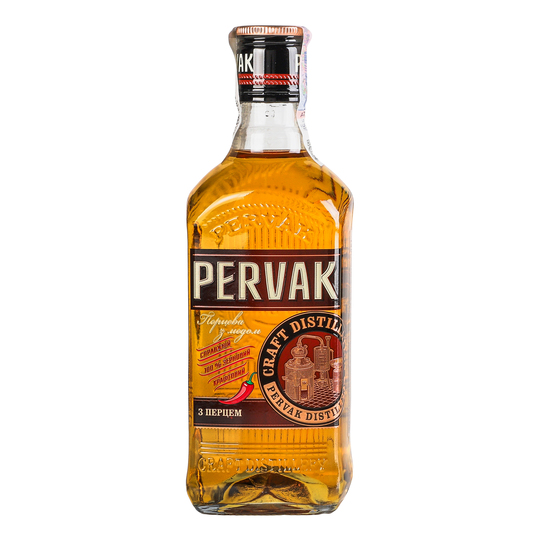 Настоянка Первак Перц.з медом 37,5% 0,5л