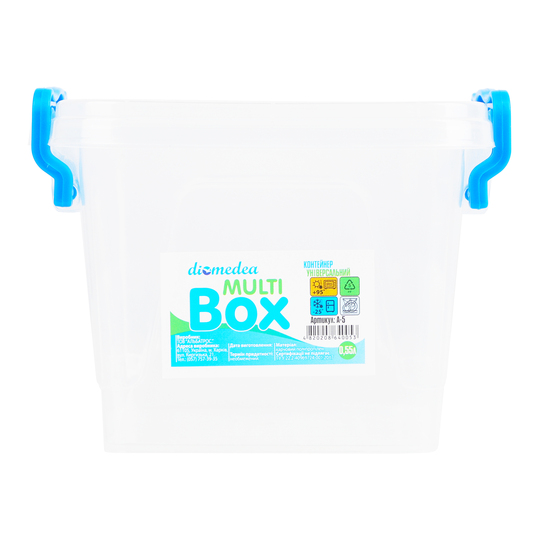 Контейнер з/ручк. універc.пластик 550мл