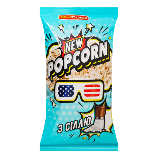 Попкорн з сіллю Mr'Corn 70г