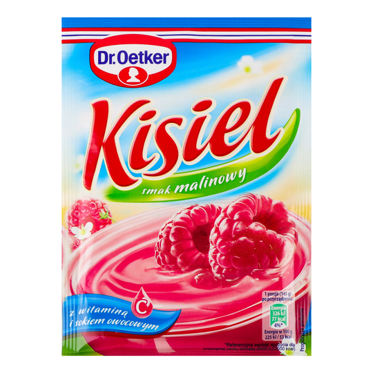 Кисіль зі смаком малини Dr.Oetker 38г