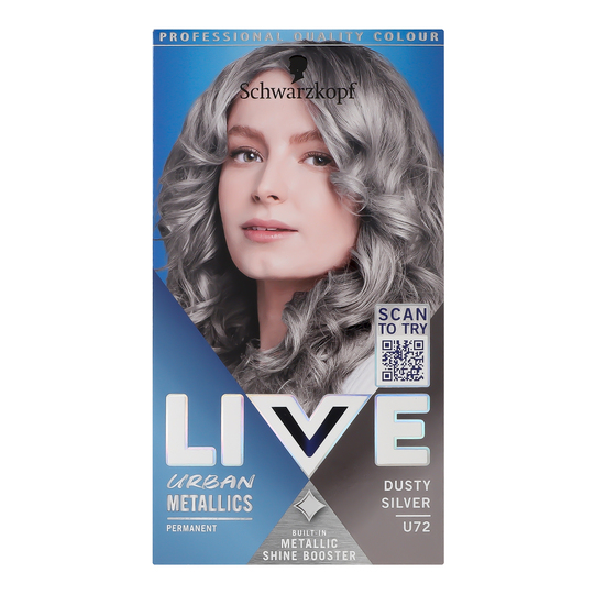 Фарба д/вол.U72 попелястий хром LIVE