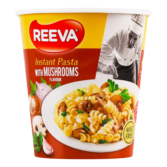 Макарони ш/п. смак.грибів Reeva 70г
