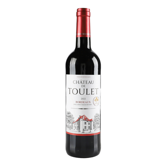 Вино Chateau de Toulet AOP ч/сух14%0,75л