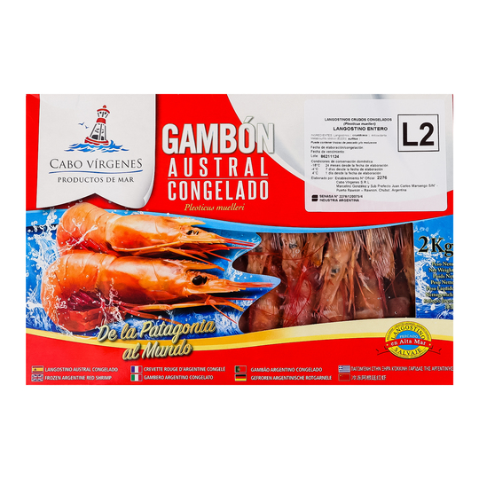 Креветка Аргент.ціл.в панц.с/м 20/30 2кг