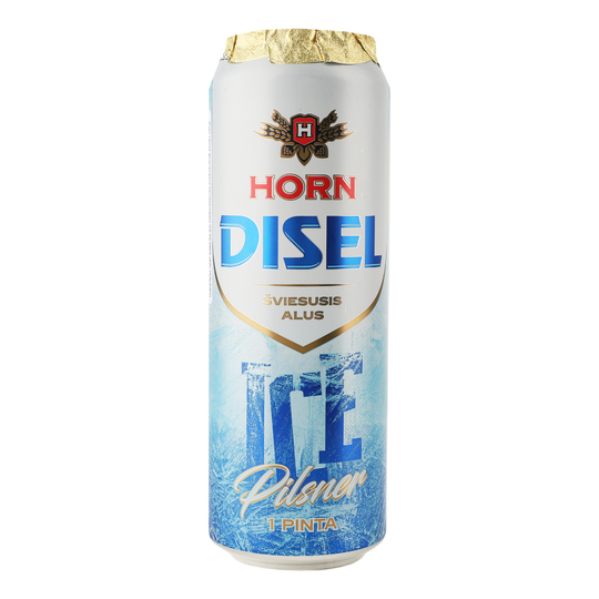 Пиво св.Horn Disel Ice P. 4,7%0,568л з/б