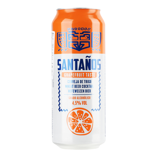 Напій пивний Santanos грейп.4,5%0,5л з/б