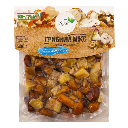 Суміш зам. Грибний мікс Spela 300г