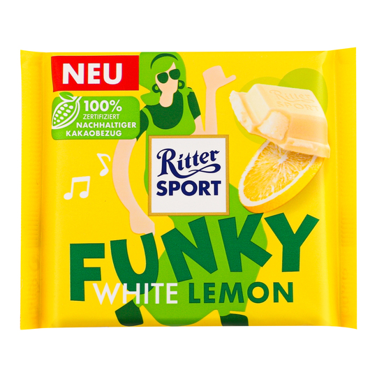 Шоколад біл.лимон.крем.Ritter Sport 100г