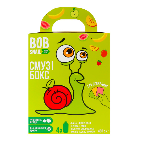 Смузі бокс Bob Snail комікс 0,480г к/у