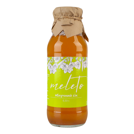 Сік Мелето яблуко 0,33л с/пл