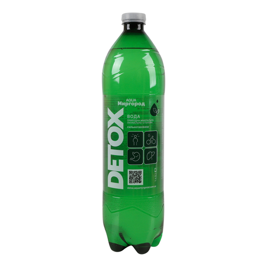 Вода с/газ.лік/ст.АкваМиргородDETOX1лПЕТ