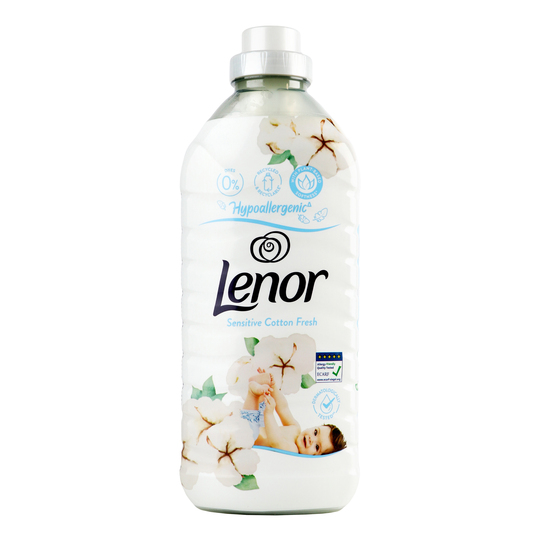 Кондиціонер д/біл.чут.ш.Lenor св.бав1,2л