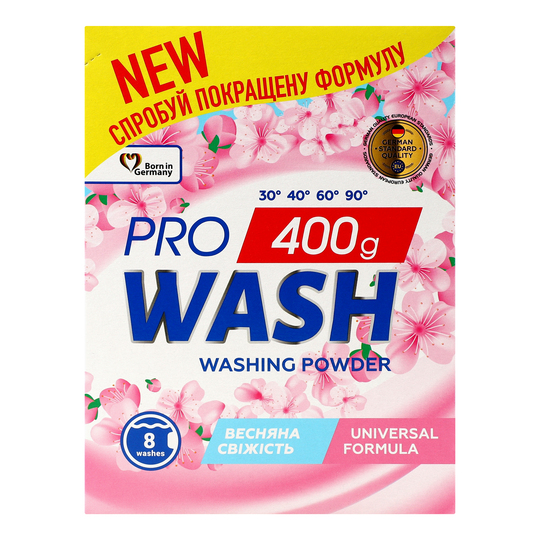 Порошок д/пр.унів. ProWash Вес.свіж.400г
