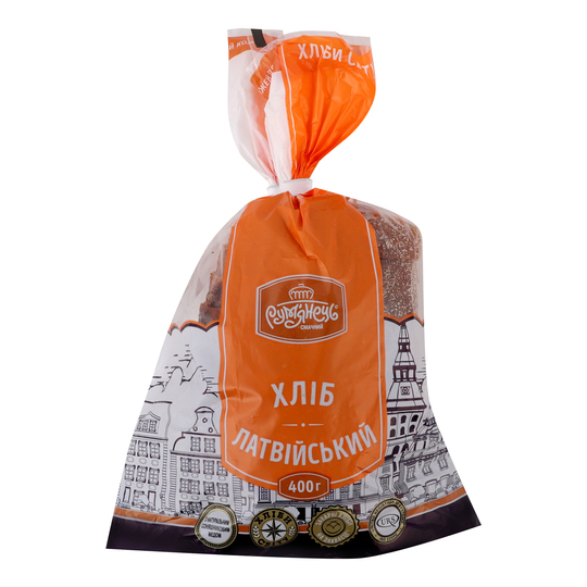 Хліб Латвійський Рум'янець 400г