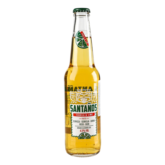 Пиво св. Santanos тек.лайм4,5%0,33л с/пл
