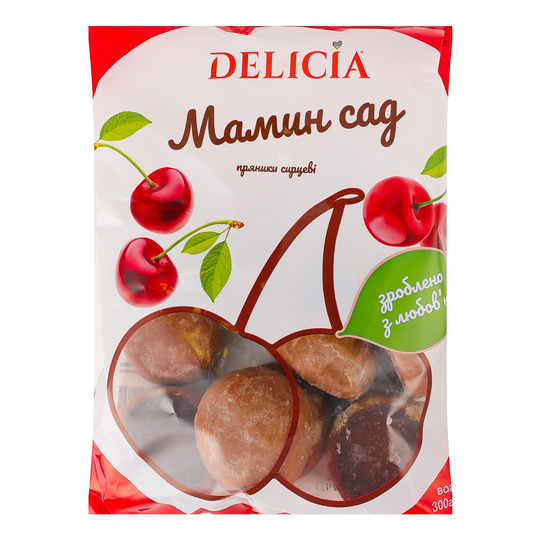 Пряники сирцеві МаминСад виш.Delicia300г