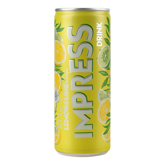 Напій с/а Impress лим,лайм4,4%0,25л з/б