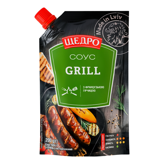 Соус grill Щедро д/п 200г