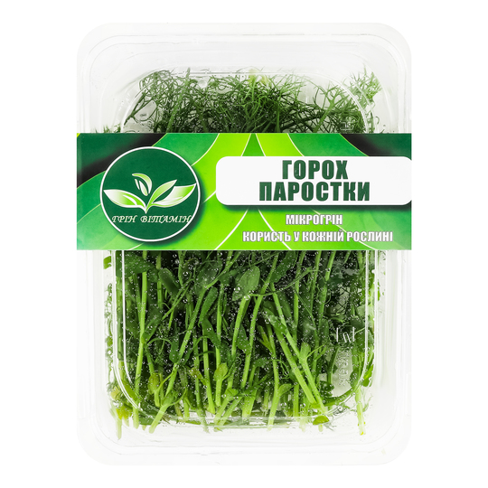 Мікрозелень горох зріз Green-Vitamin 50г