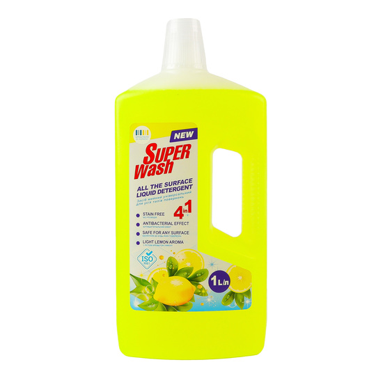 Засіб д/підлоги унів. Super Wash 4в1 1л