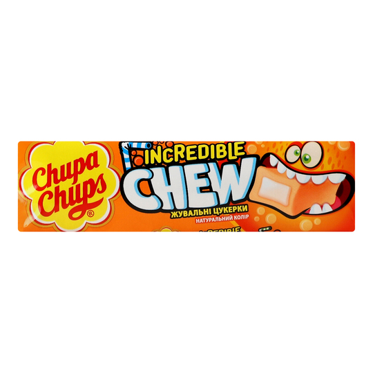 Цукерка жув. апельсин Chupa Chups 45г