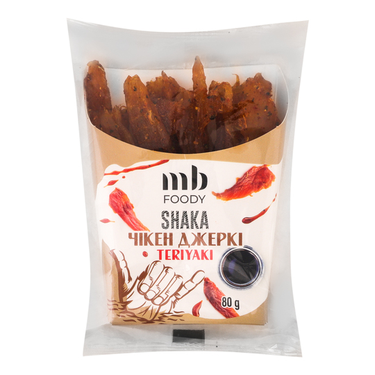 Джерки курячі tereiyaki MB Foody 80г