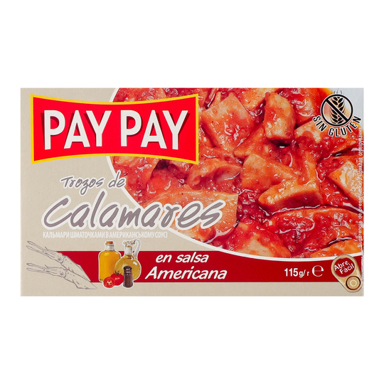 Кальмар шм.в амер.соусі PayPay 115г