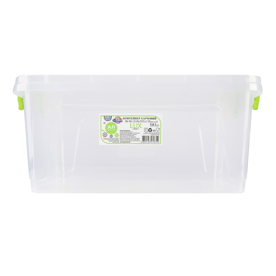 Контейнер харчовий LUX Ал-Пластик 5,0л