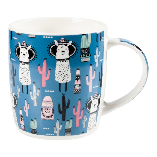 Чашка кераміка лама GRNW в асорт.350мл