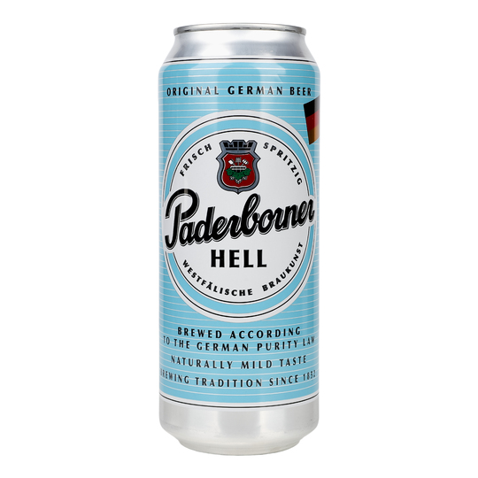 Пиво св.Paderborner Hell 5,1% 0,5л з/б