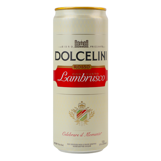 Сидр Dolcelini Rosso 7,5% 0,33л з/б