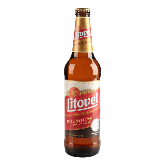 Пиво світле Litovel Premium5%0,5л с/пл