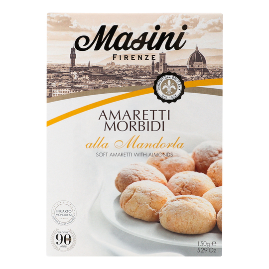 Печиво amaretti з мигдалем Masini 150г