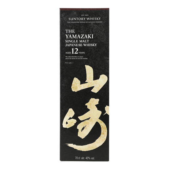 Віскі Yamazaki 12 р. 43% 0,7л в под.уп.