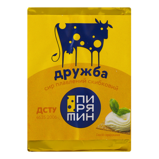 Сир плавл. 38% Дружба Пирятин бр. 70г