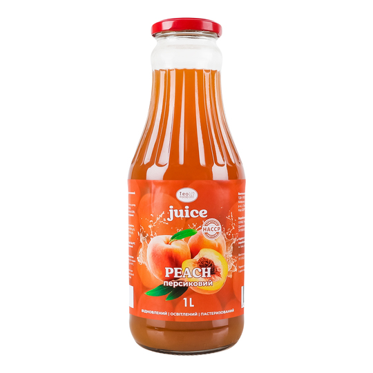 Сік ТEO FOOD персик 1 л с/пл