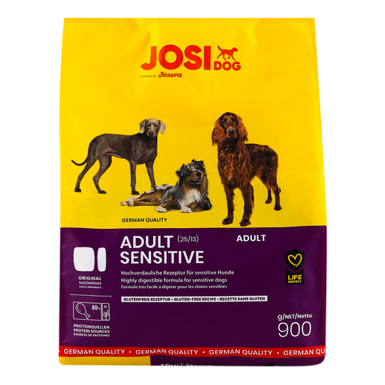 Корм д/д.соб.ун.п.сух. JosiDog Sens.900г