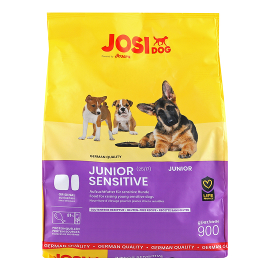 Корм д/цуц.8м.ун.п.сух.Josidog Sens.900г