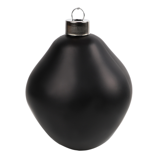 Прикраса ялинкова чорна Koopman 8 см