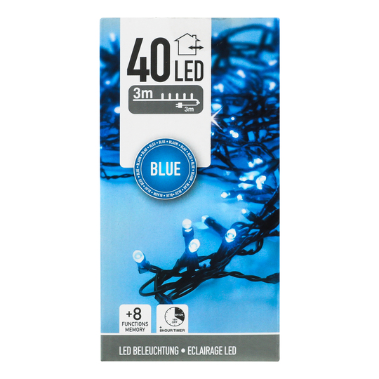 Гірлянда зов/вн.синя.в/мережі Koopman 6м