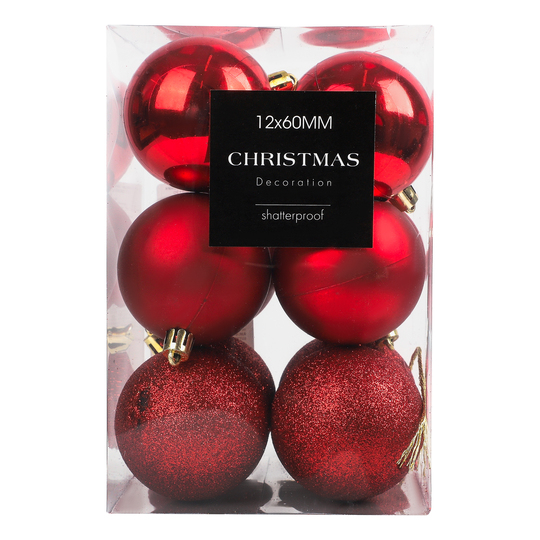 Набір куль ялин.червоні Koopman 12*60мм