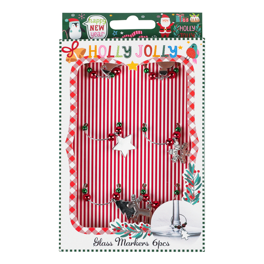 Маркери для келихів Koopman набір 6 шт