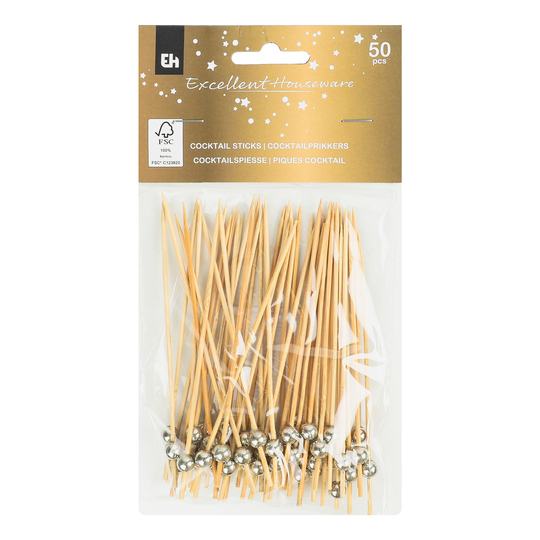 Шпажки коктейльні Koopman набір 50*12см