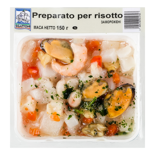 Мікс морепр.Prep.per risot.SGATONNI 150г