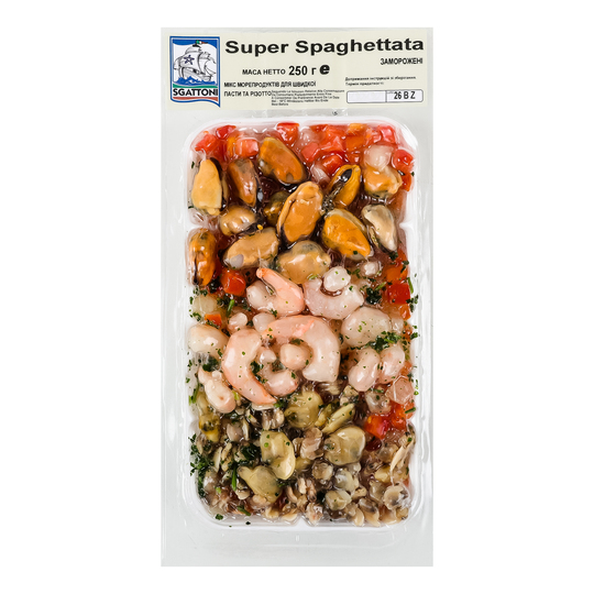 Мікс морепр.Super Spagh.SGATONNI 250г