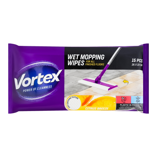 Серветки вологі д/підл.CB Vortex 15шт