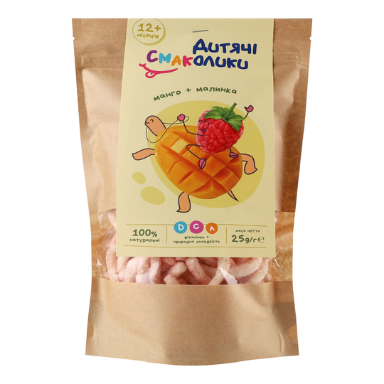 Палички мал.манго Дитячі Смаколики 25г